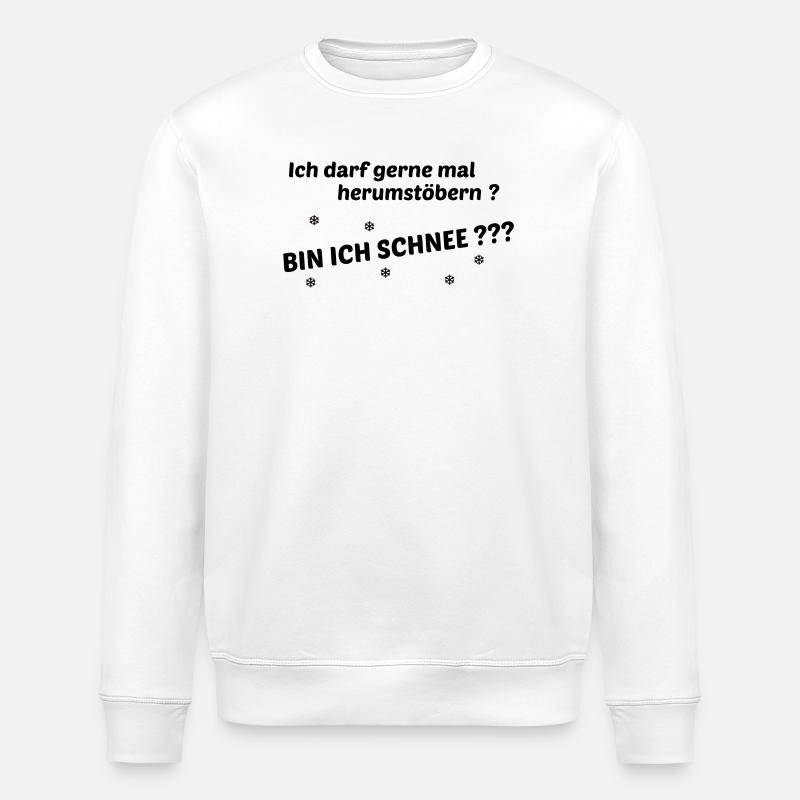 Stoebern - Stanley/Stella Unisex Bio-Sweatshirt ROLLER - Weiß