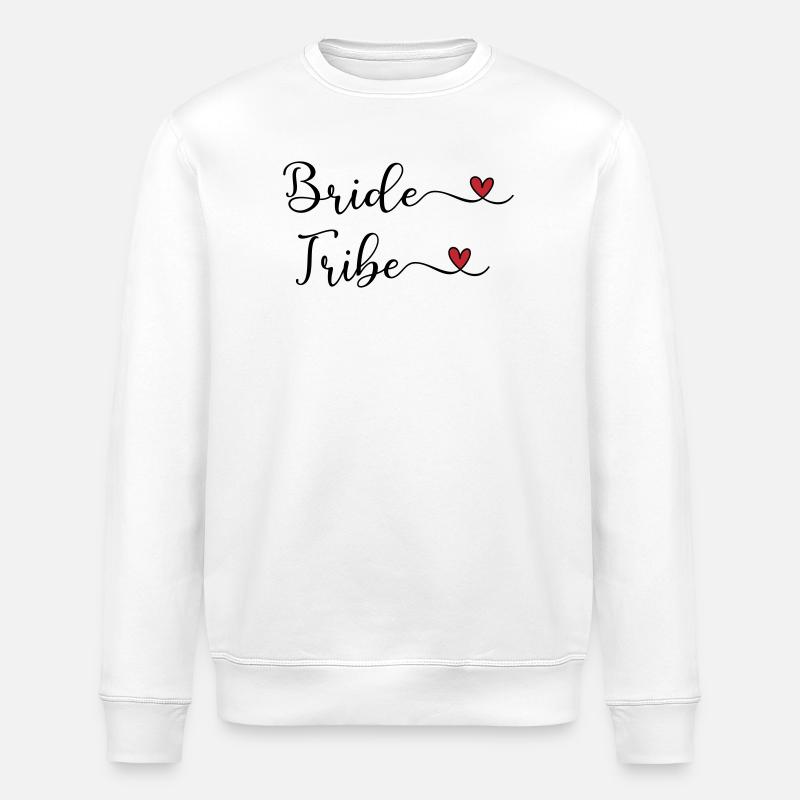 Bride Tribe - Stanley/Stella ROLLER Unisex Organic Sweatshirt - white