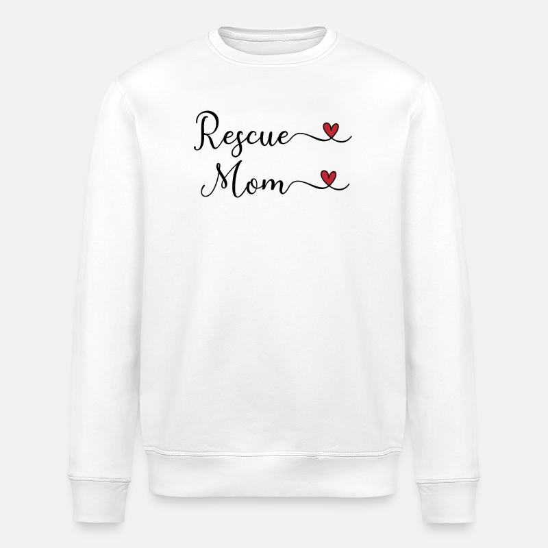 Maman de protection animale - Sweat bio ROLLER Stanley/Stella Unisexe - blanc