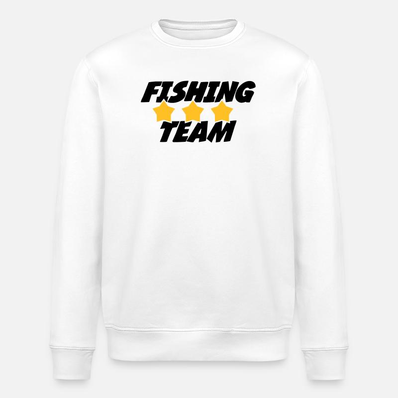 Fishing Team - Sweat bio ROLLER Stanley/Stella Unisexe - blanc
