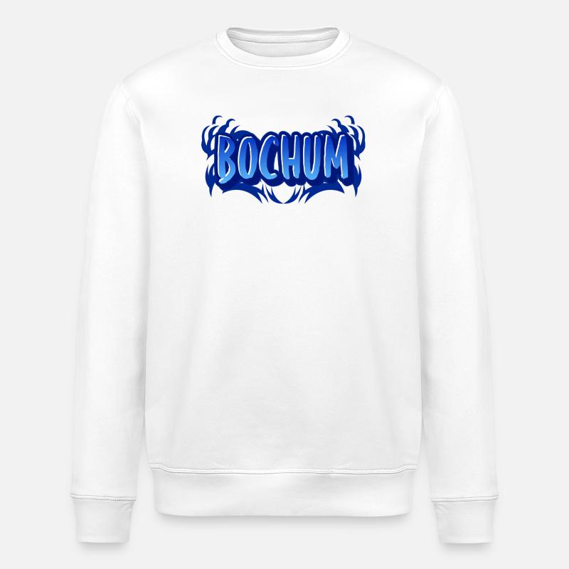 Bochum - Stanley/Stella Unisex Bio-Sweatshirt ROLLER - Weiß