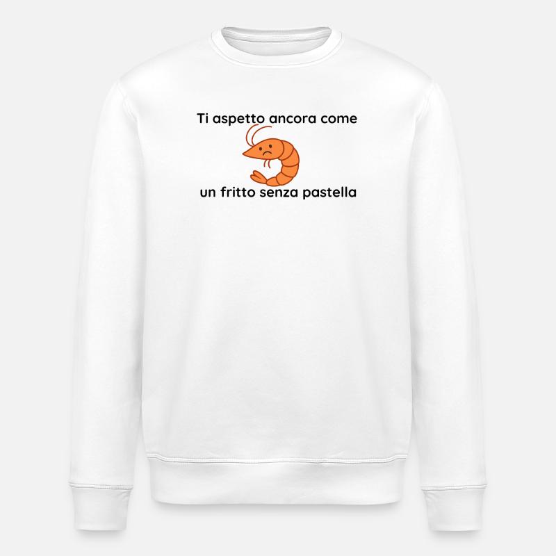 Ohne Teig gebraten - Stanley/Stella Unisex Bio-Sweatshirt ROLLER - Weiß