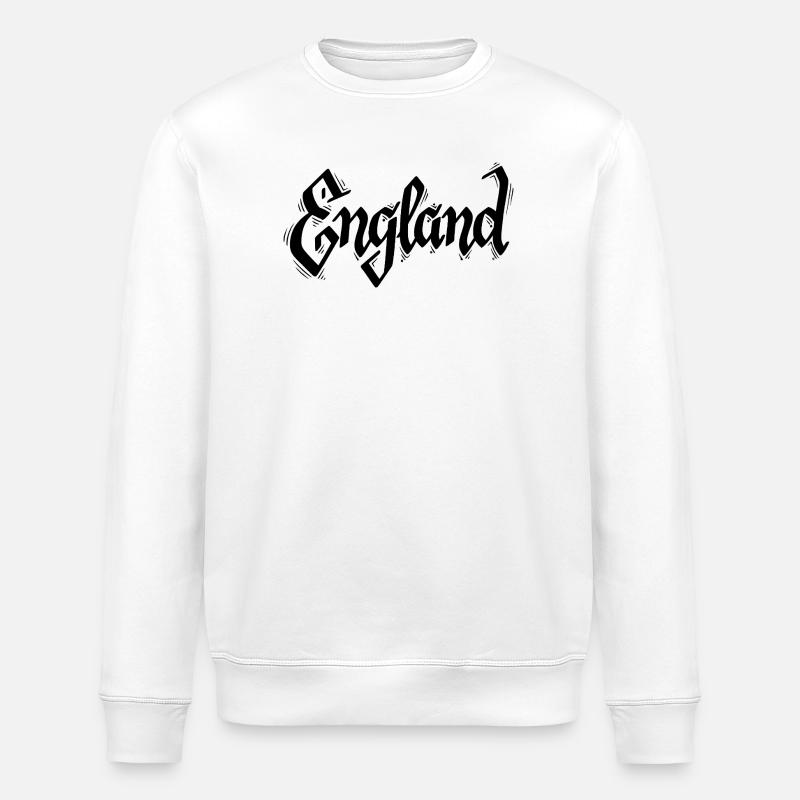England - Stanley/Stella Unisex Bio-Sweatshirt ROLLER - Weiß
