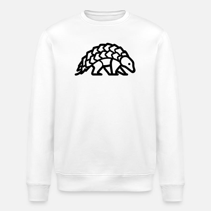 pangolin - Sweat bio ROLLER Stanley/Stella Unisexe - blanc