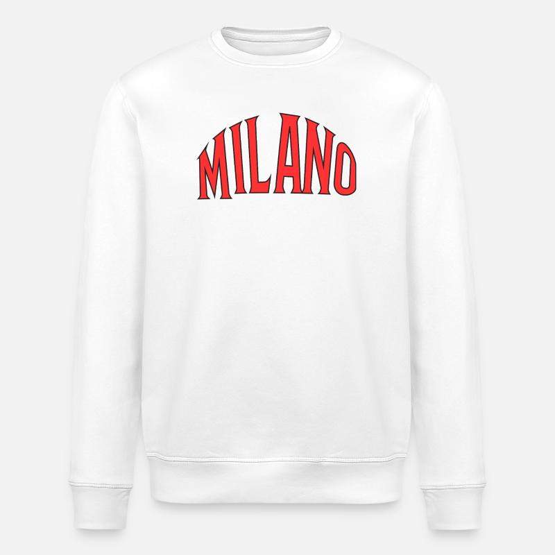 Milano - Sweat bio ROLLER Stanley/Stella Unisexe - blanc