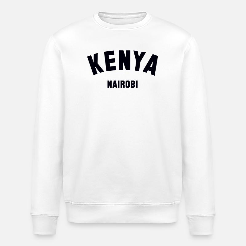 KENYA, Nairobi - Stanley/Stella Unisex Bio-Sweatshirt ROLLER - Weiß