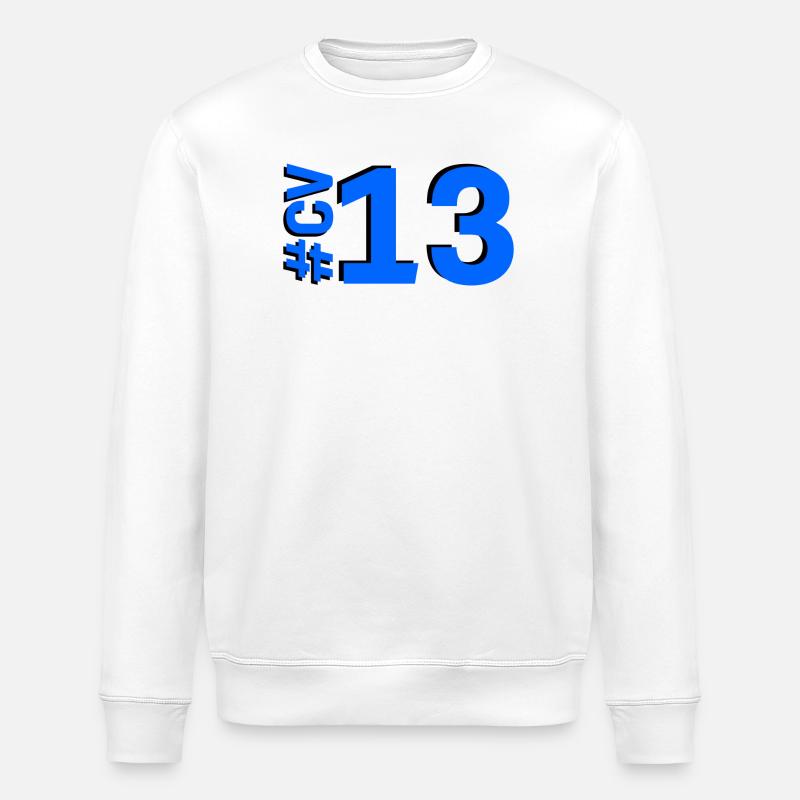 CV13-KARTON - Stanley/Stella Unisex Bio-Sweatshirt ROLLER - Weiß