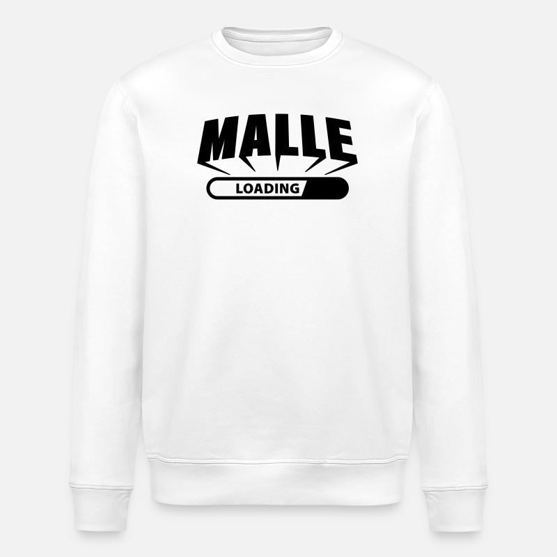 Malle loading - Stanley/Stella ROLLER Unisex Organic Sweatshirt - white