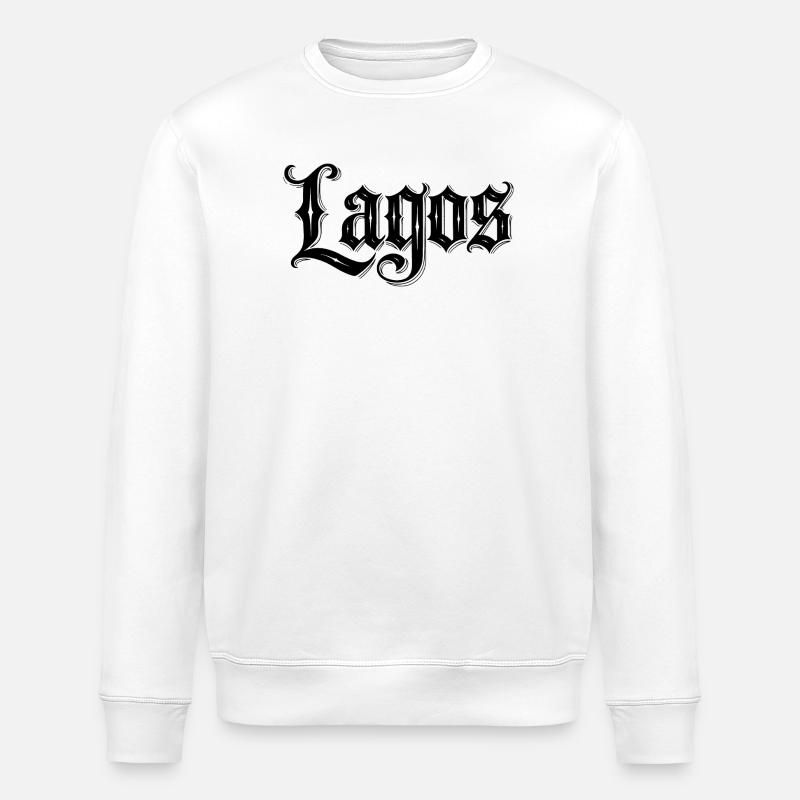 Lagos - Stanley/Stella Unisex Bio-Sweatshirt ROLLER - Weiß