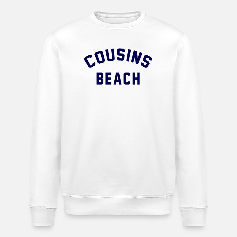 Cousins Beach – College Style - Stanley/Stella Unisex Bio-Sweatshirt ROLLER - Weiß