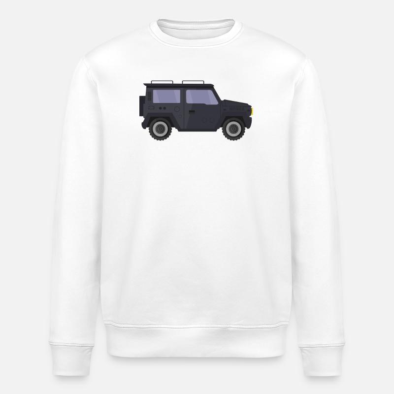 Jeep - Stanley/Stella Unisex Bio-Sweatshirt ROLLER - Weiß