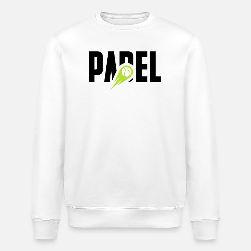 Padel - Stanley/Stella Unisex Bio-Sweatshirt ROLLER - Weiß