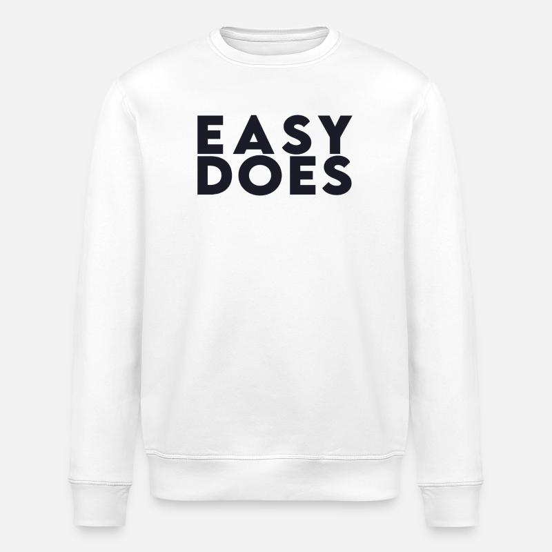 Easy Does - Sweat bio ROLLER Stanley/Stella Unisexe - blanc