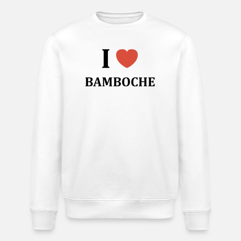 Bamboche - Sweat bio ROLLER Stanley/Stella Unisexe - blanc