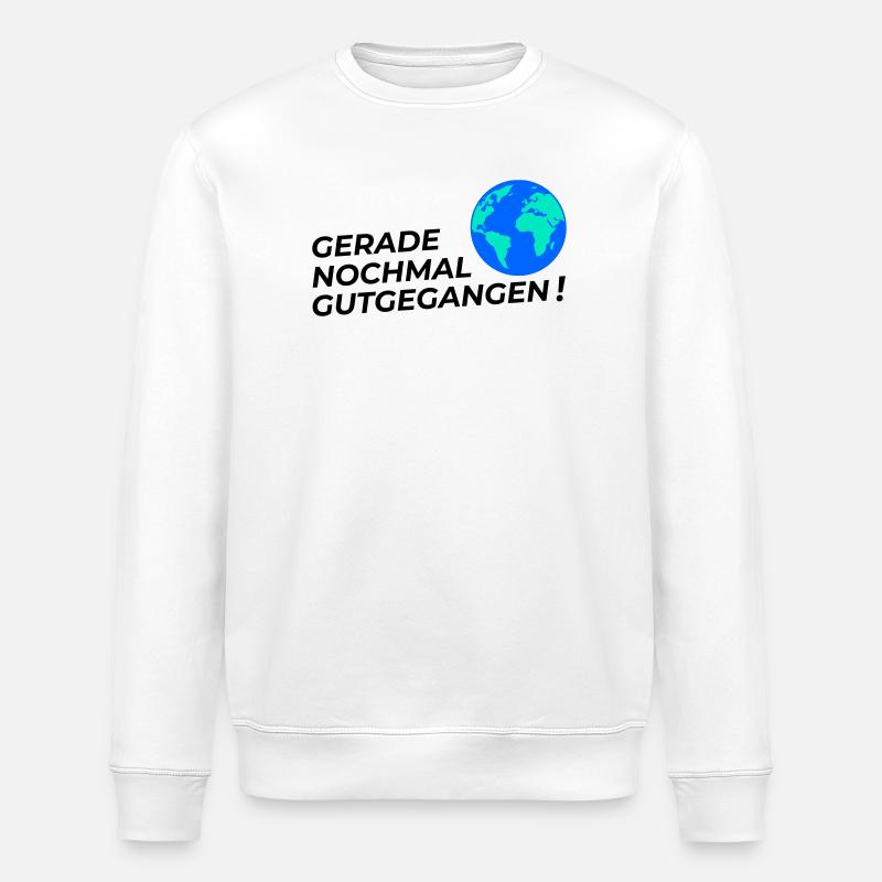 Nochmal gutgegangen - Stanley/Stella Unisex Bio-Sweatshirt ROLLER - Weiß
