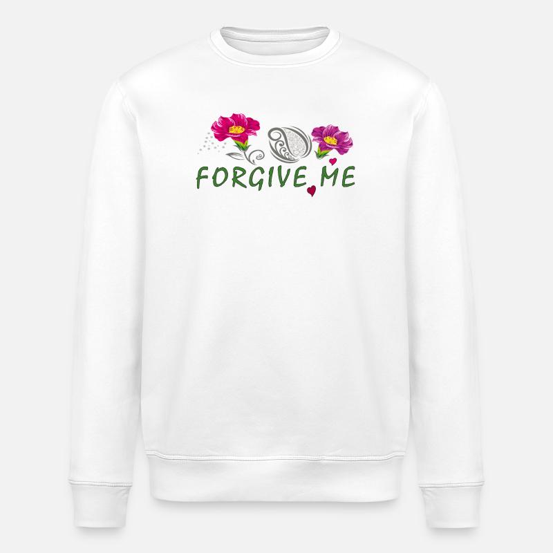 forgive me  - Stanley/Stella Unisex Bio-Sweatshirt ROLLER - Weiß