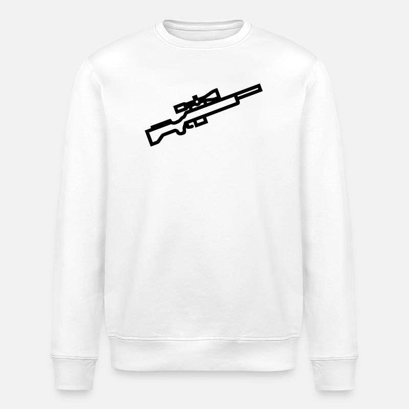Scharfschütze - Stanley/Stella Unisex Bio-Sweatshirt ROLLER - Weiß