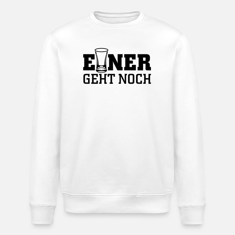 Einer geht noch - Stanley/Stella Unisex Bio-Sweatshirt ROLLER - Weiß