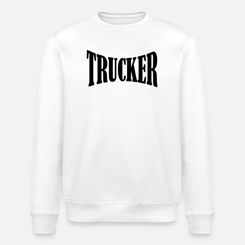 trucker shirt - Stanley/Stella Unisex Bio-Sweatshirt ROLLER - Weiß