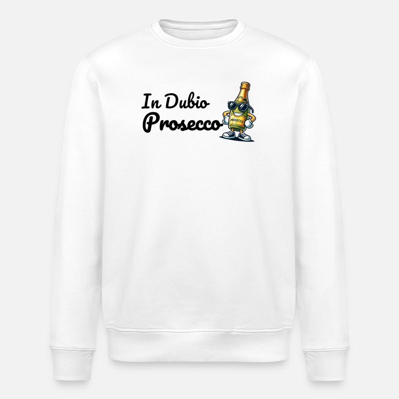 In Dubio Prosecco - Stanley/Stella Unisex Bio-Sweatshirt ROLLER - Weiß