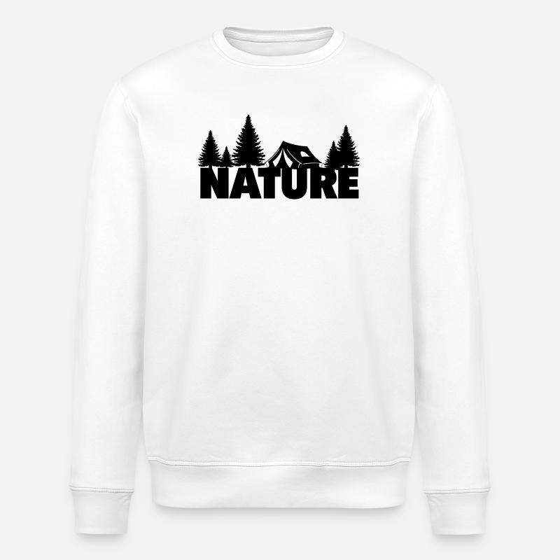 NATURE - Stanley/Stella Unisex Bio-Sweatshirt ROLLER - Weiß