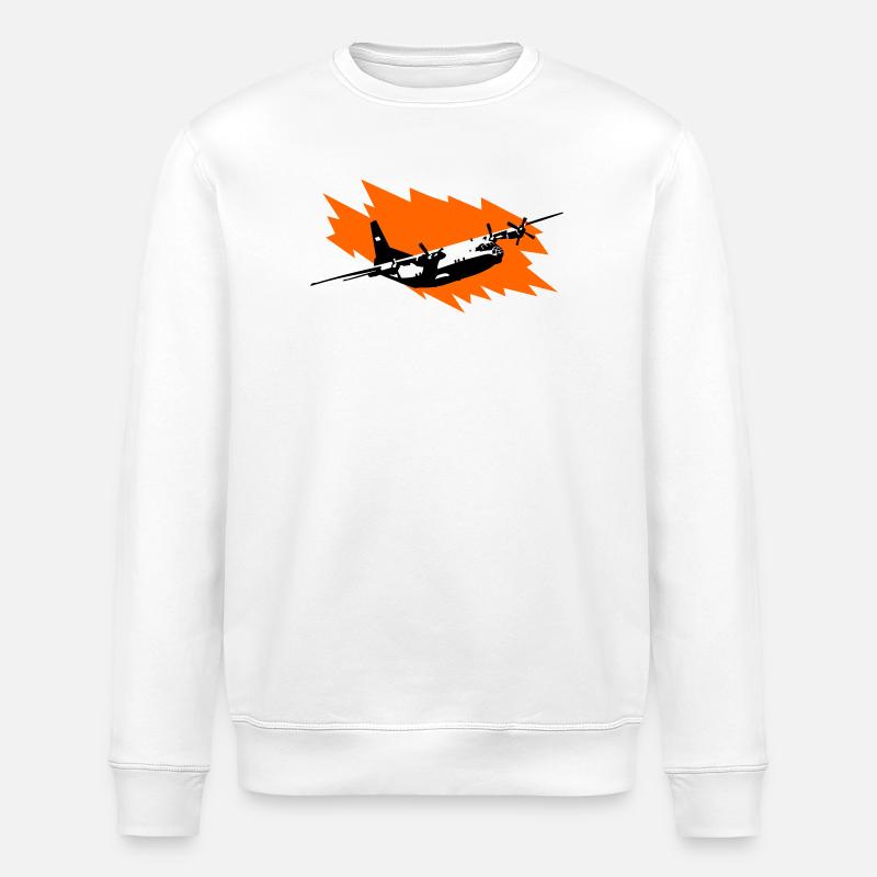 An-12 - Stanley/Stella Unisex Bio-Sweatshirt ROLLER - Weiß