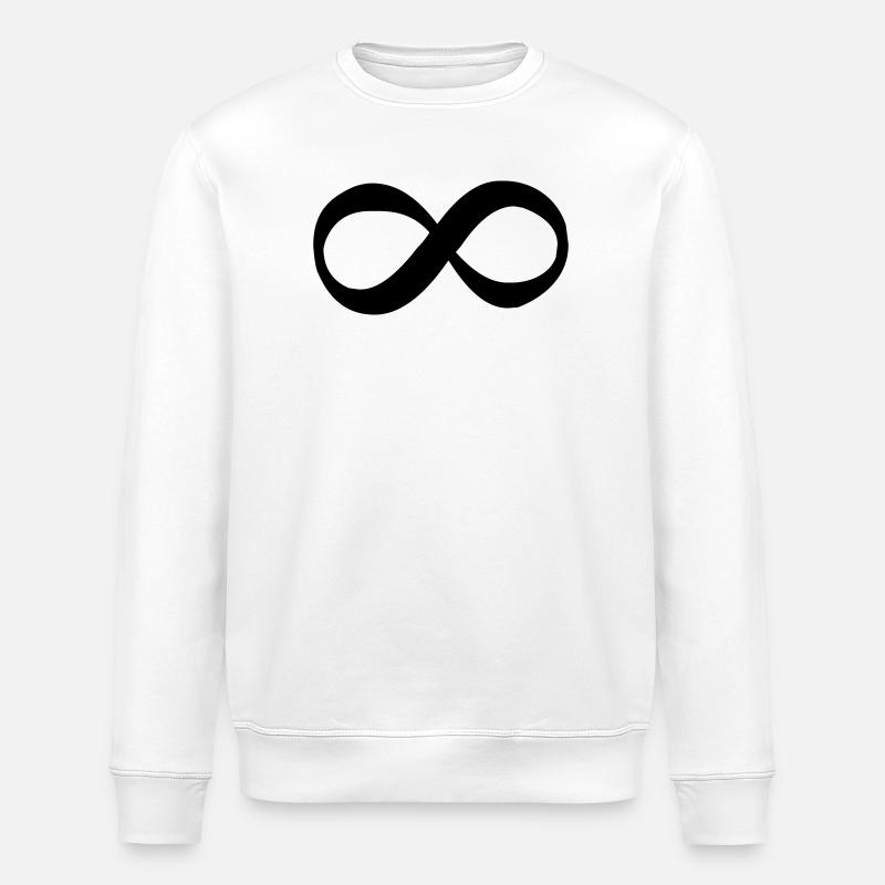 infini - Sweat bio ROLLER Stanley/Stella Unisexe - blanc