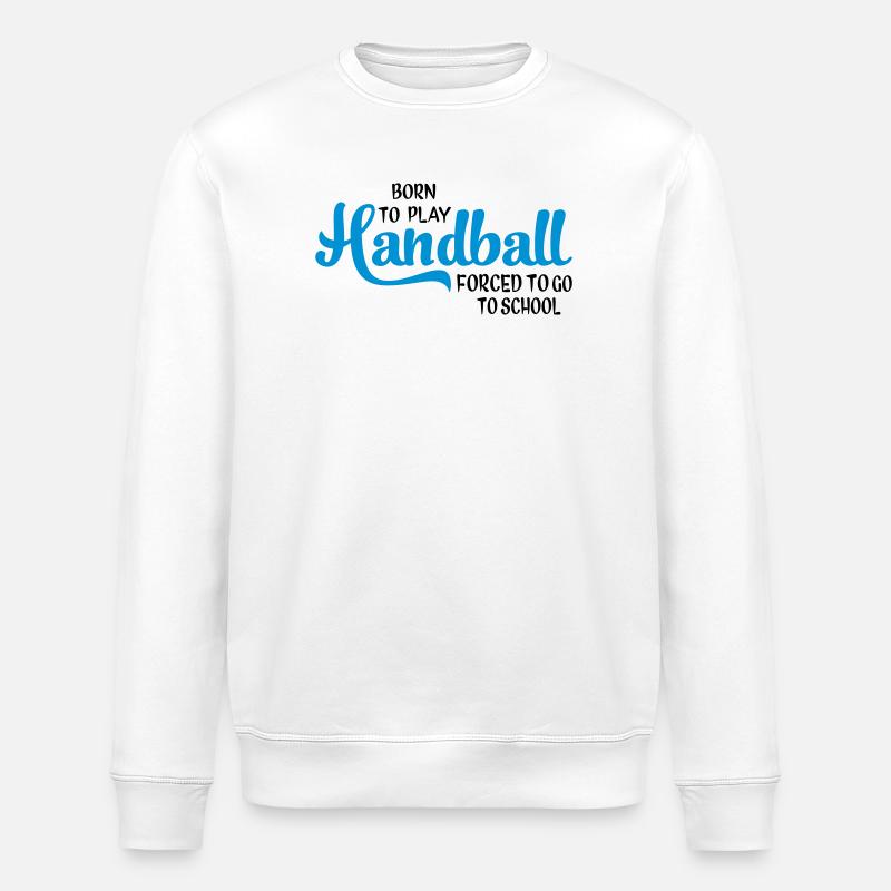 handball - Sweat bio ROLLER Stanley/Stella Unisexe - blanc
