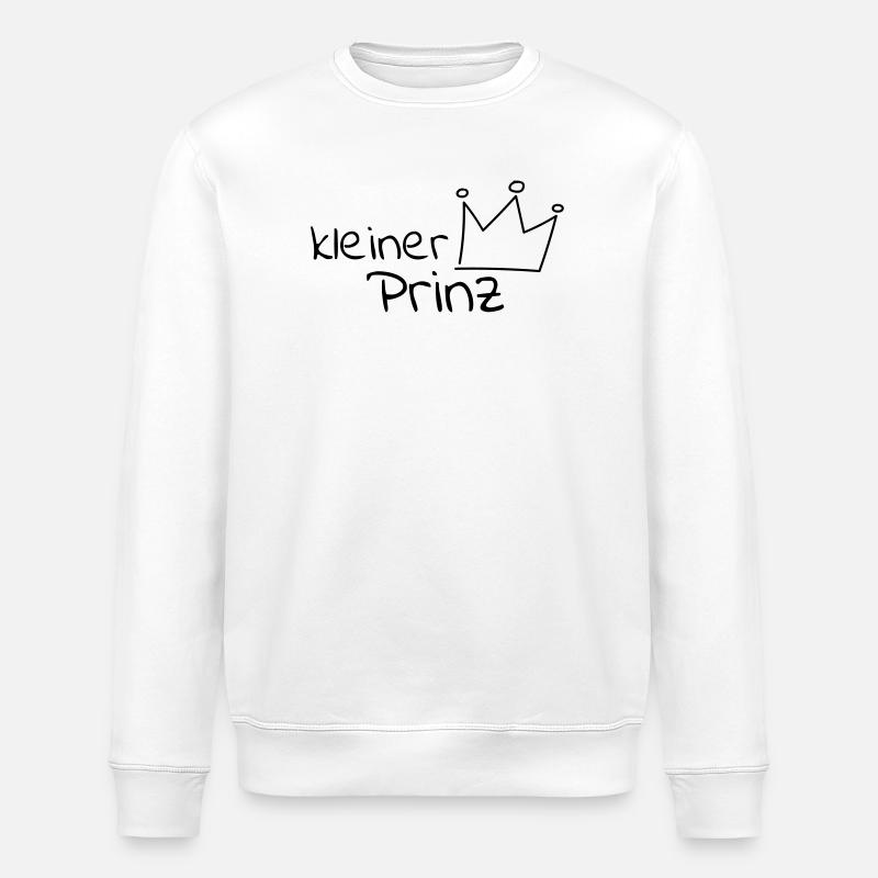 Kleiner Prinz - Stanley/Stella Unisex Bio-Sweatshirt ROLLER - Weiß