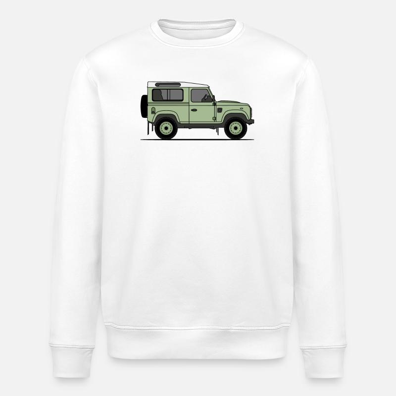 Verteidiger 90 - Stanley/Stella Unisex Bio-Sweatshirt ROLLER - Weiß