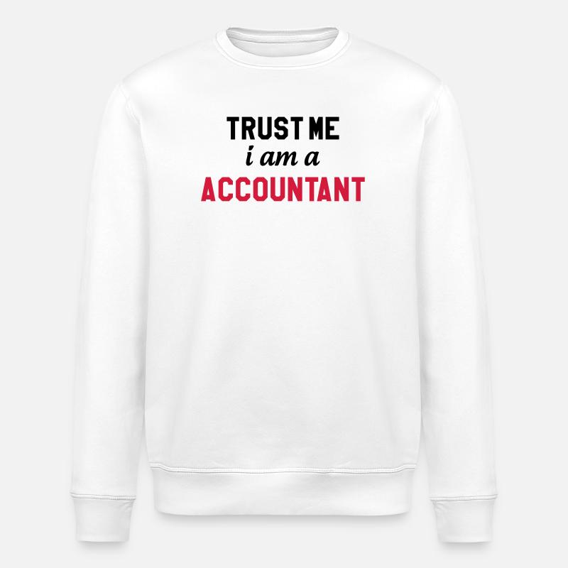 Accountant / Accounting / Comptable / Comptabilité - Stanley/Stella ROLLER Unisex Organic Sweatshirt - white