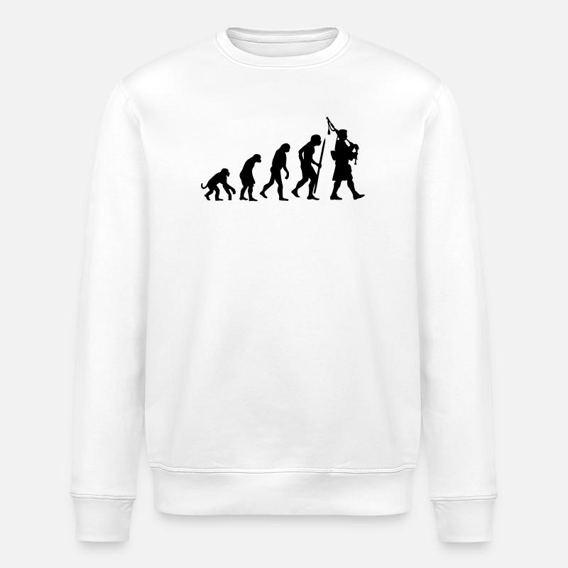 Evolution Pipebag - Stanley/Stella Unisex Bio-Sweatshirt ROLLER - Weiß