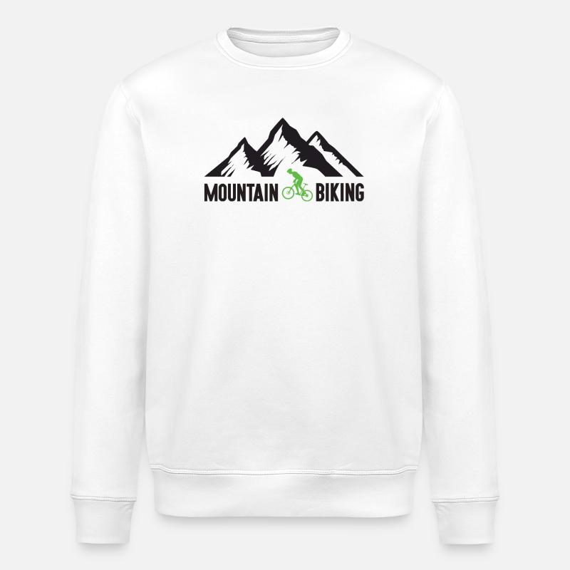 Mountainbiken - Stanley/Stella Unisex Bio-Sweatshirt ROLLER - Weiß