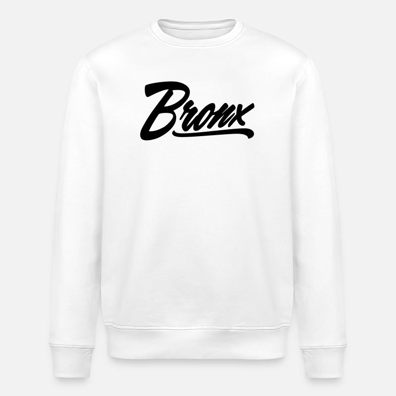 Chemise du Bronx - Sweat bio ROLLER Stanley/Stella Unisexe - blanc