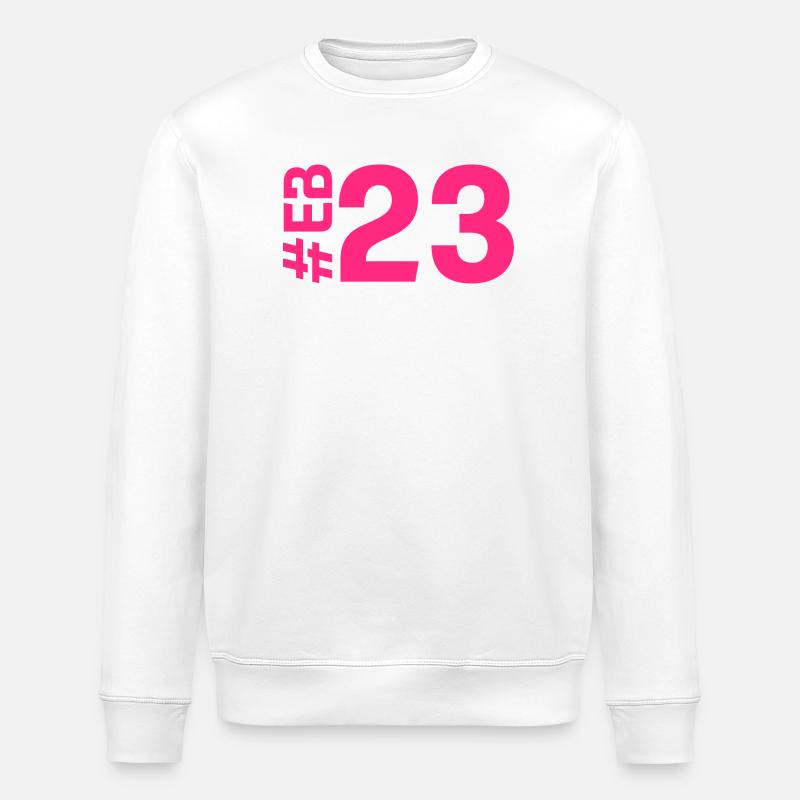 EB23 - Stanley/Stella ROLLER Unisex Organic Sweatshirt - white