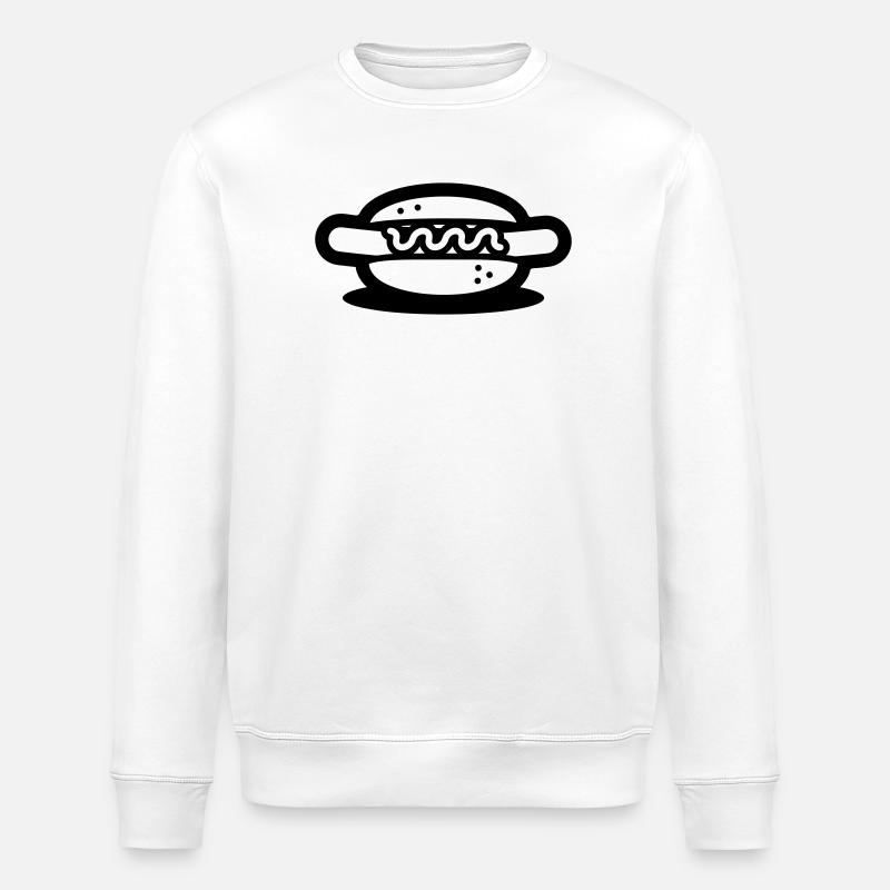 hotdog - Stanley/Stella Unisex Bio-Sweatshirt ROLLER - Weiß