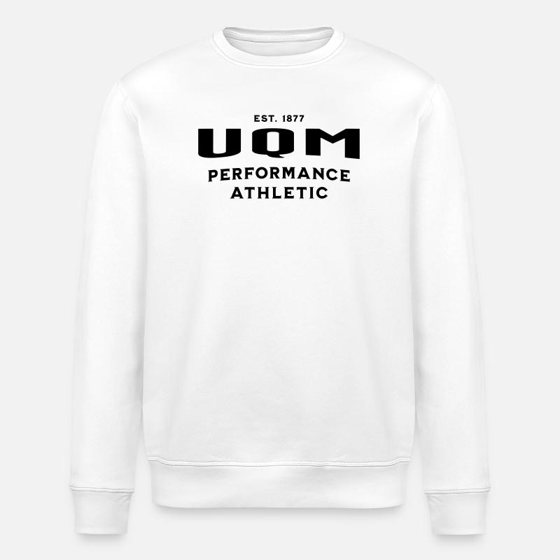 UQM Athletic-Performance Sportswear - Sweat bio ROLLER Stanley/Stella Unisexe - blanc