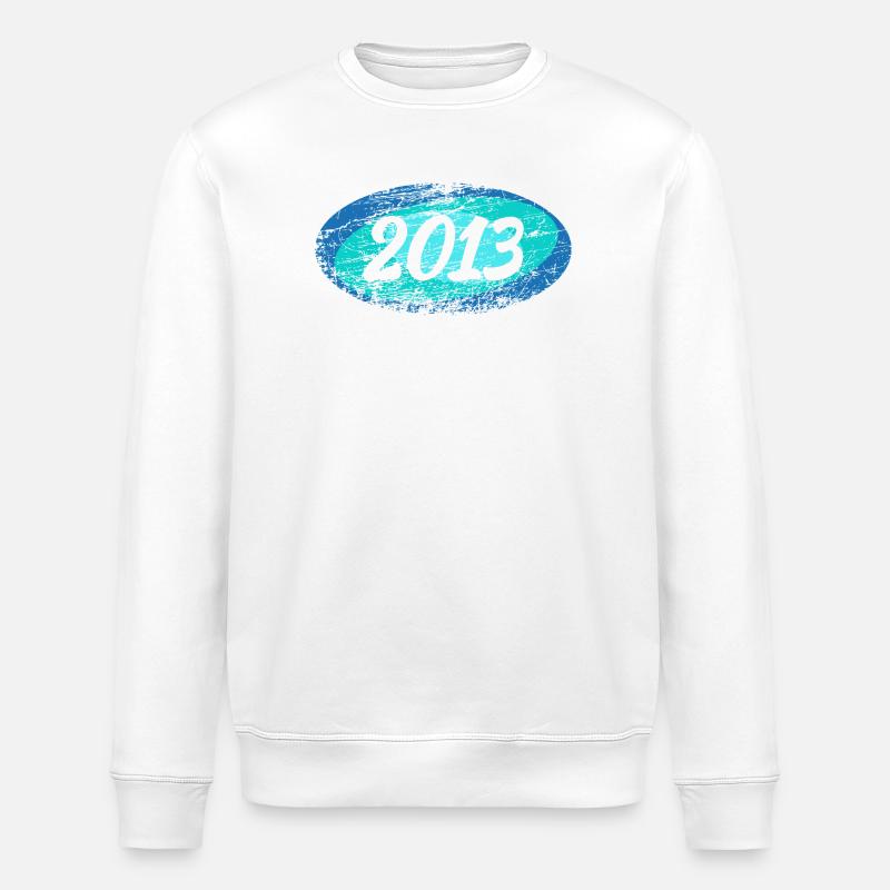 2013 2013 - Stanley/Stella ROLLER Unisex Organic Sweatshirt - white