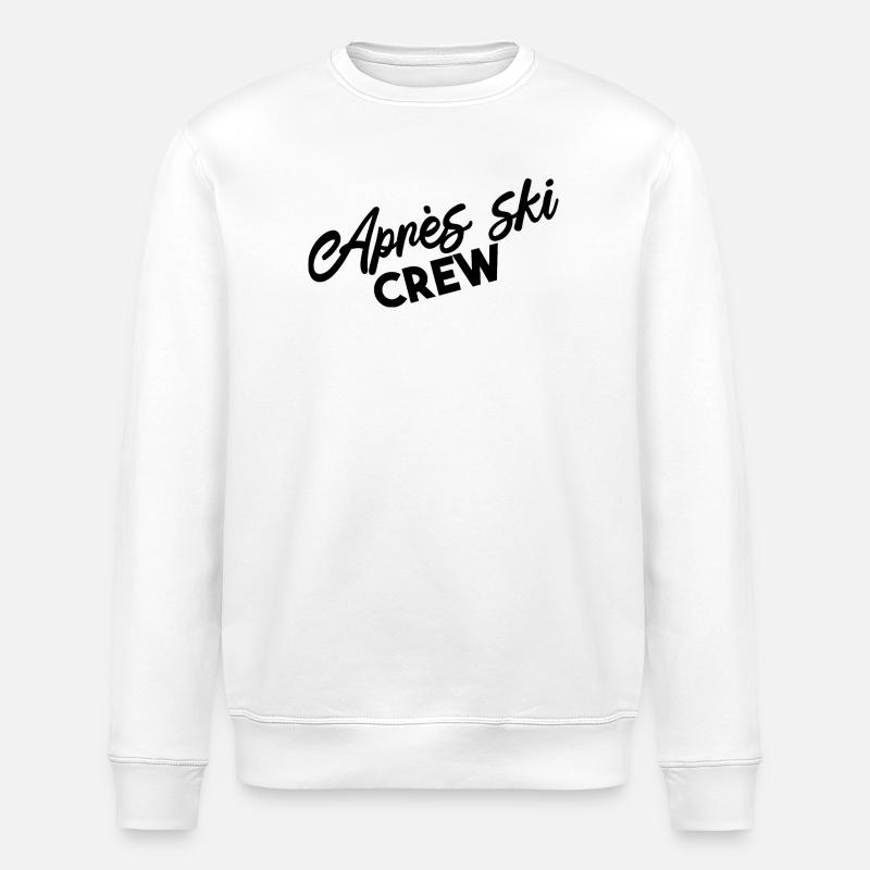 Apres Ski Crew - Stanley/Stella Unisex Bio-Sweatshirt ROLLER - Weiß