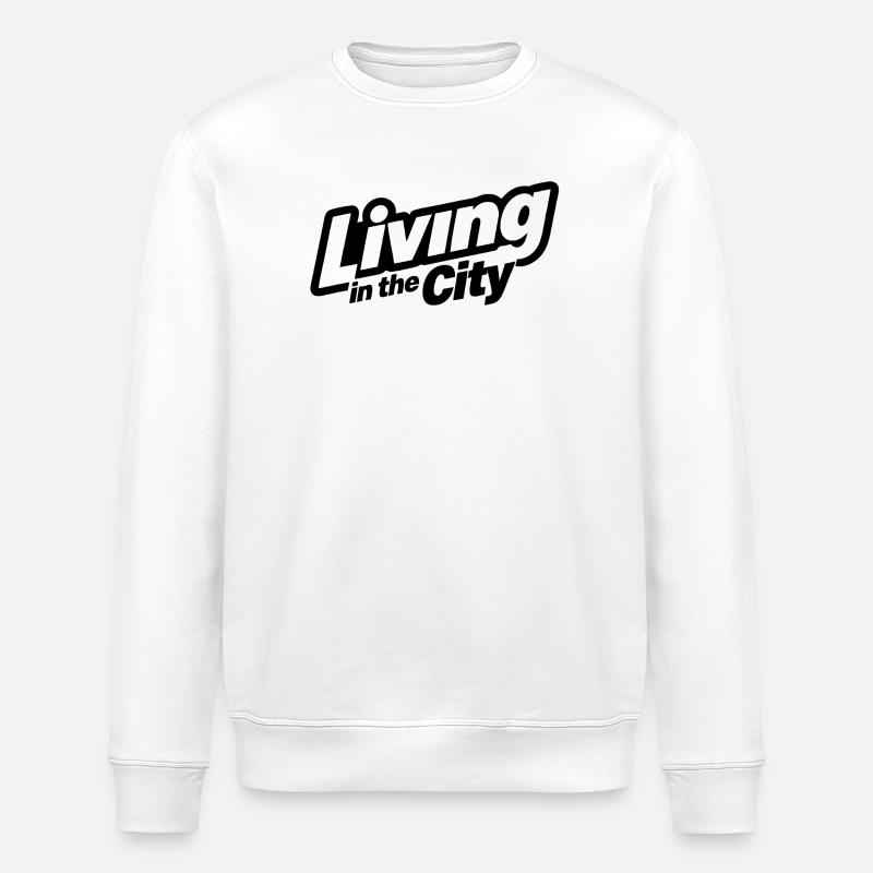 Leben in der Stadt - Stanley/Stella Unisex Bio-Sweatshirt ROLLER - Weiß