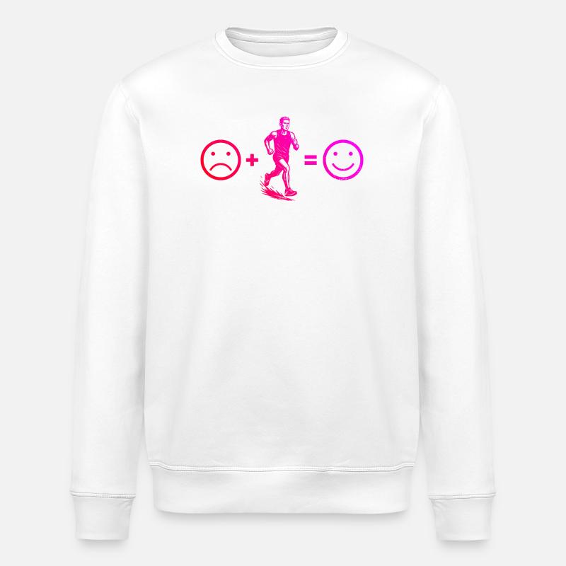 Thème récurrent puriste - Sweat bio ROLLER Stanley/Stella Unisexe - blanc