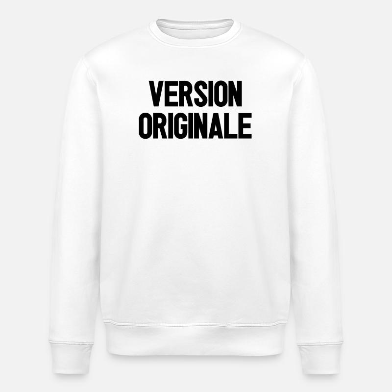 ORIGINAL VERSION! - Stanley/Stella ROLLER Unisex Organic Sweatshirt - white