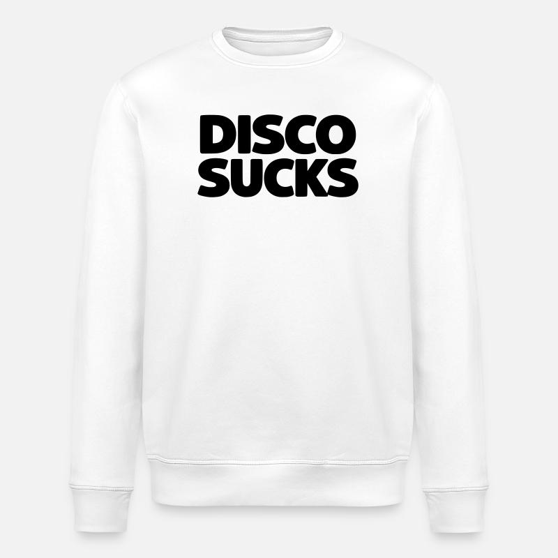 La disco, c’est nul - Sweat bio ROLLER Stanley/Stella Unisexe - blanc