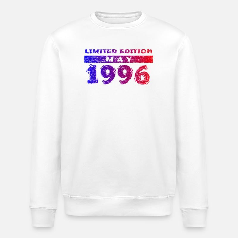 30e anniversaire édition limitée 05/1996 - Sweat bio ROLLER Stanley/Stella Unisexe - blanc