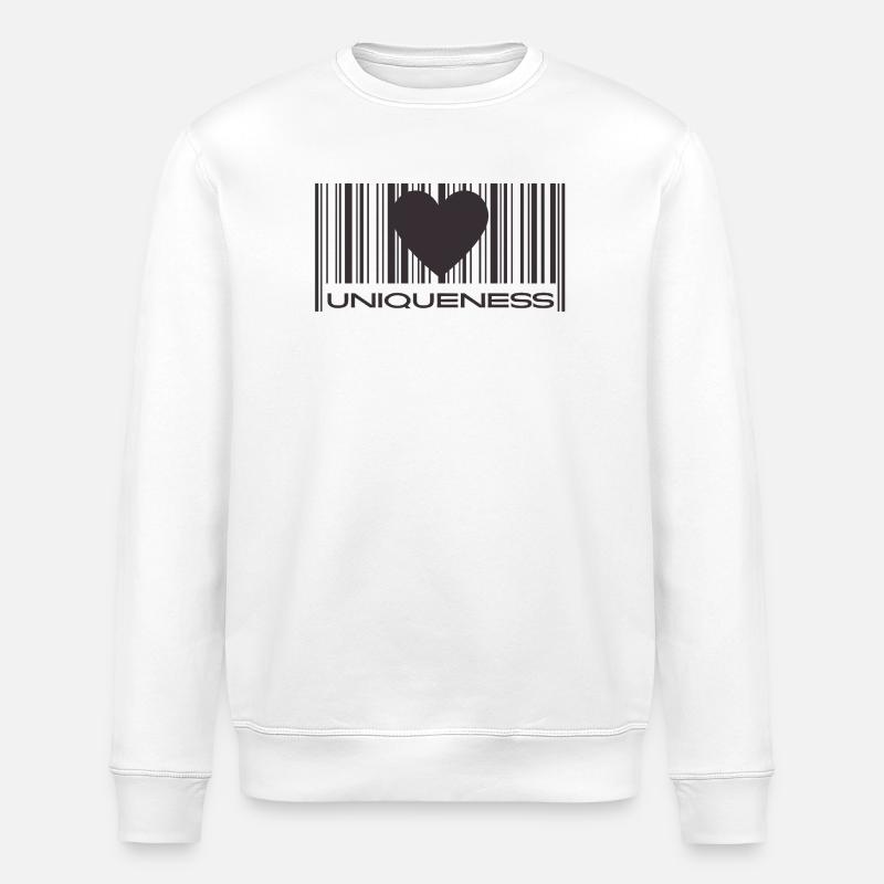 Uniqueness - Stanley/Stella ROLLER Unisex Organic Sweatshirt - white