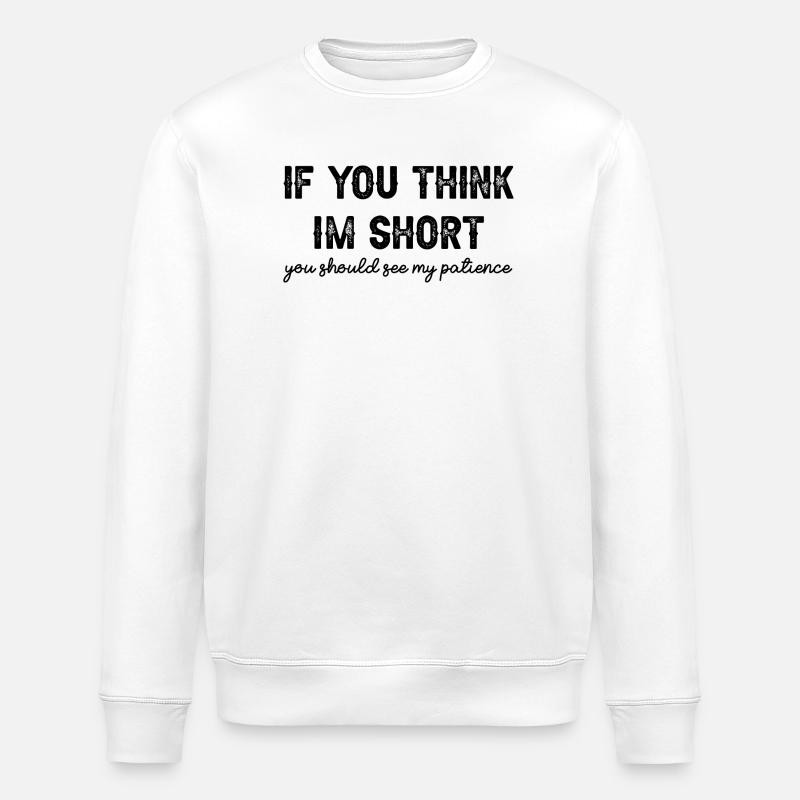 Kleine Mädchen - Stanley/Stella Unisex Bio-Sweatshirt ROLLER - Weiß