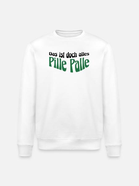 Pille Palle - Stanley/Stella Unisex Bio-Sweatshirt ROLLER - Weiß