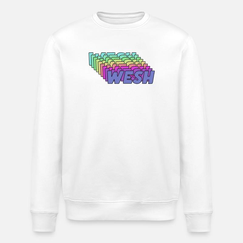Wesh (Begriffsklärung - Stanley/Stella Unisex Bio-Sweatshirt ROLLER - Weiß