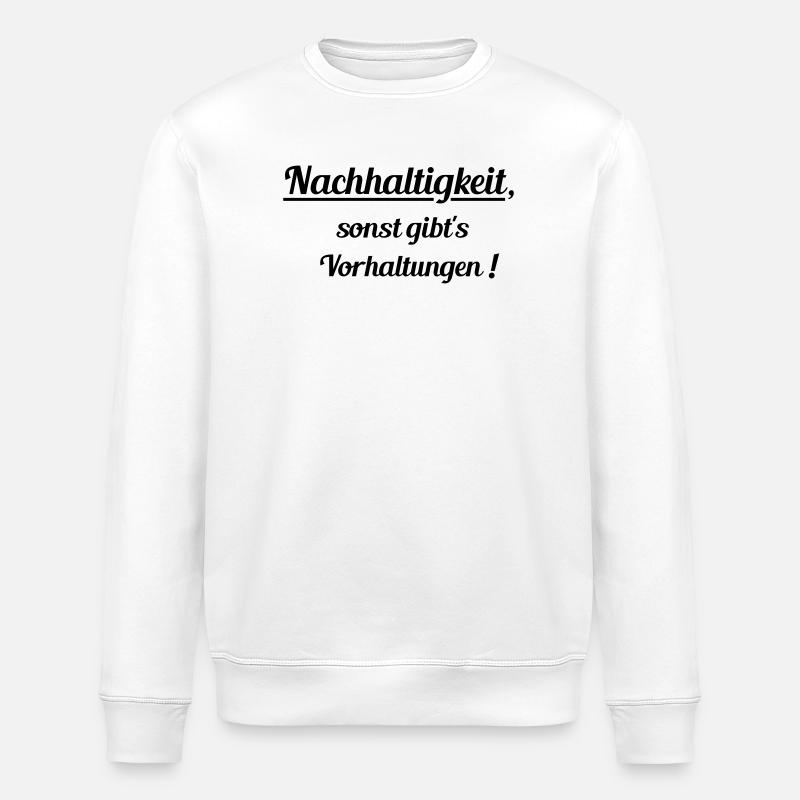 Nachhaltig oder Vorhaltungen - Stanley/Stella Unisex Bio-Sweatshirt ROLLER - Weiß