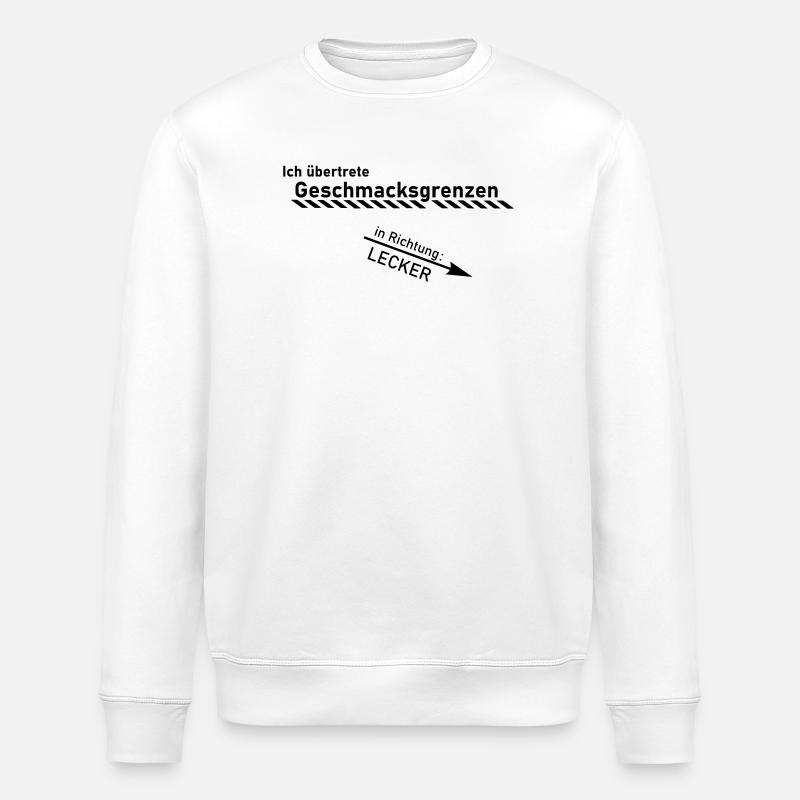 Geschmacksgrenze - Stanley/Stella Unisex Bio-Sweatshirt ROLLER - Weiß